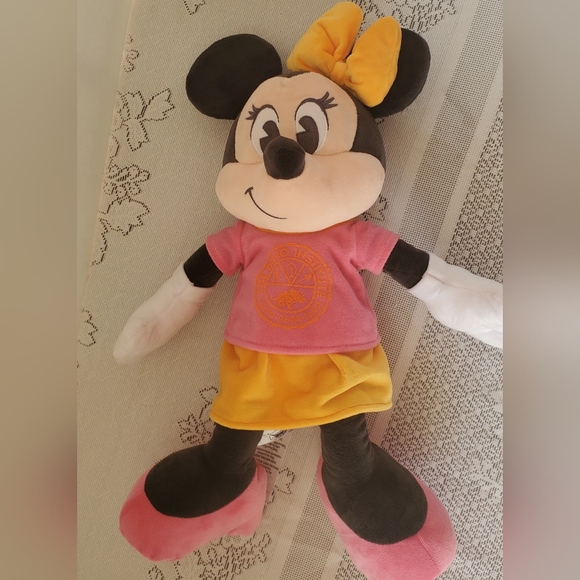 Disney Animal Kingdom Chester & Hester's Dino Institute Minnie Mouse Plush 17" - Picture 2 of 8